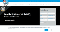 Desktop Screenshot of marlinwire.com